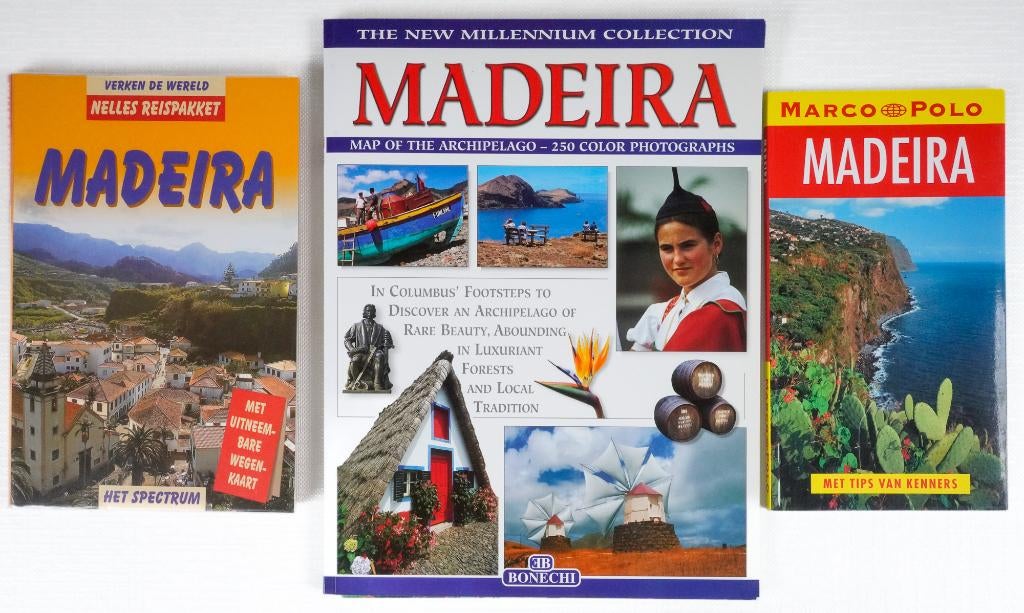 Lot van 3 reisgidsen MADEIRA - als nieuw, Capitool, Europa, Ophalen of Verzenden, Zo goed als nieuw