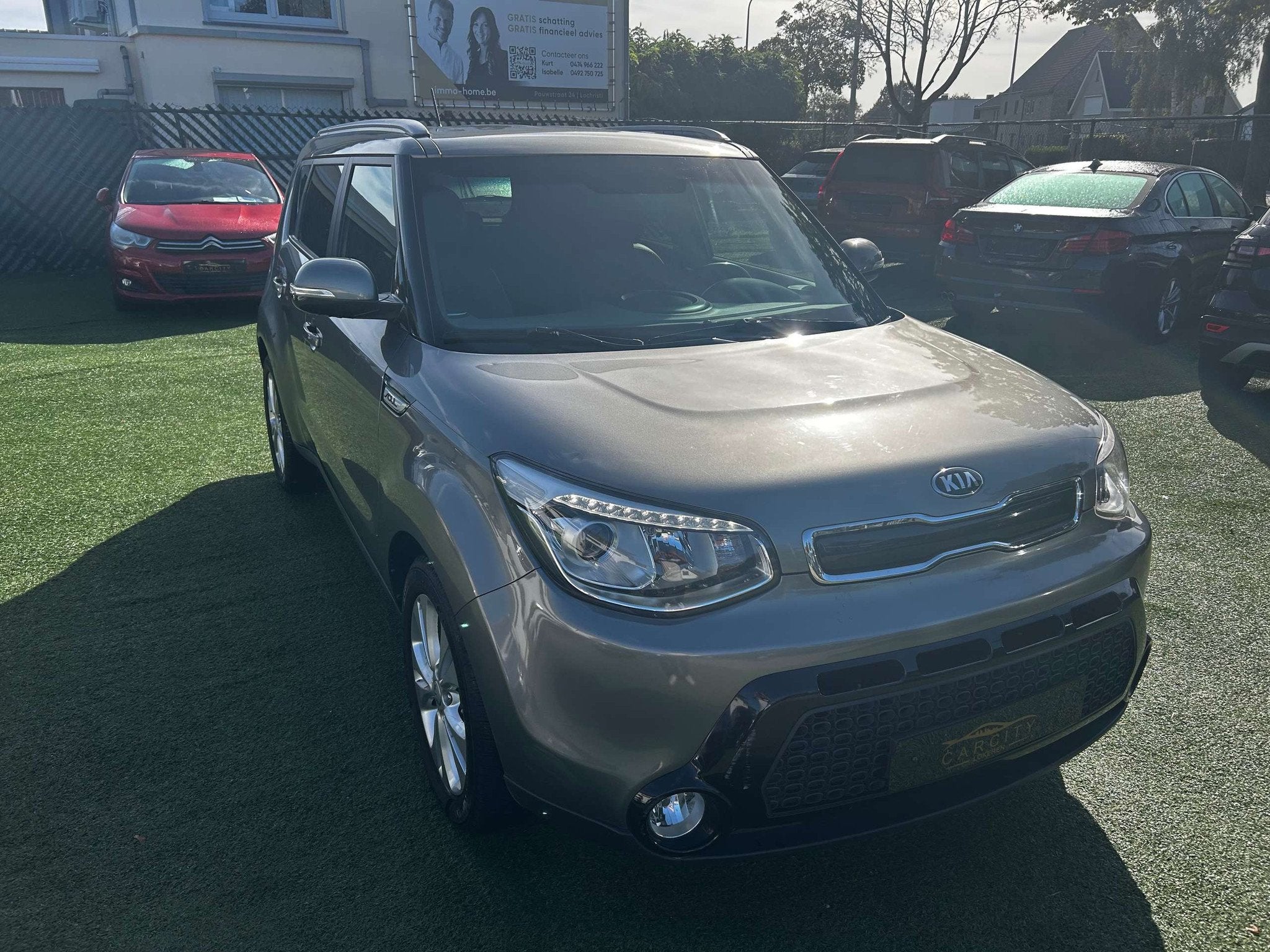 Kia Soul Soul 1.6i Play  LEDER  CAMERA  GPS, Auto's, Voorwielaandrijving, Euro 5, Gebruikt, 1591 cc