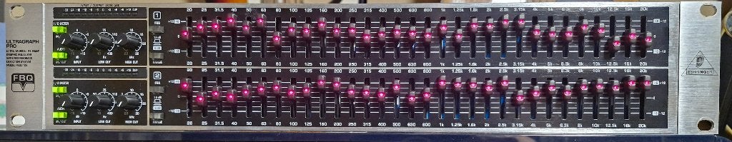 Behringer Equilizer FBQ3102, Ophalen, Zo goed als nieuw, P.A.