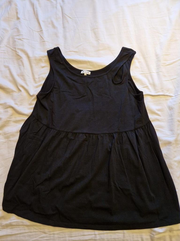 Débardeur de grossesse noir C&A Mama taille XL, Taille 46/48 (XL) ou plus grande, Comme neuf, Enlèvement, Chemisier ou Tunique