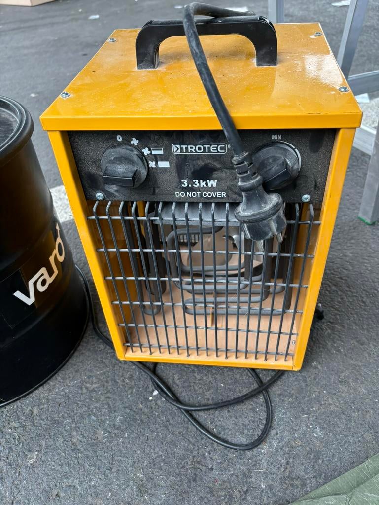Trotec verwarming, Ophalen, Zo goed als nieuw