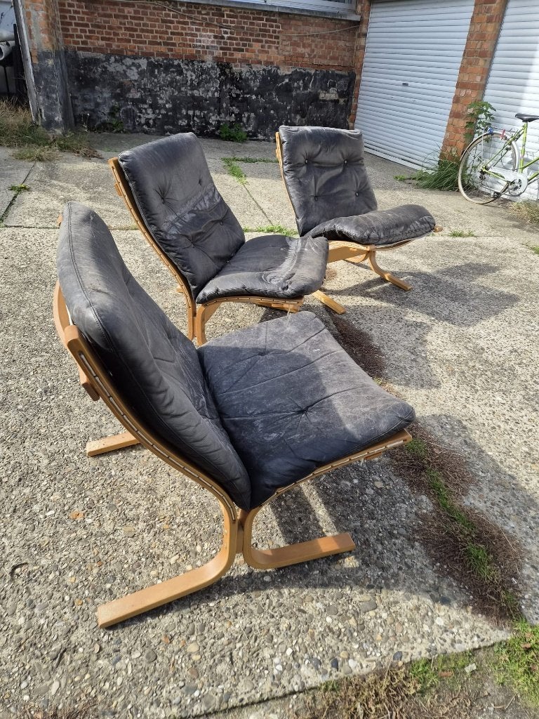 Ingmar Relling – Westnofa–modulaire set/sofa _ Renovatie, Huis en Inrichting, Ophalen, Gebruikt, Minder dan 75 cm, Hout