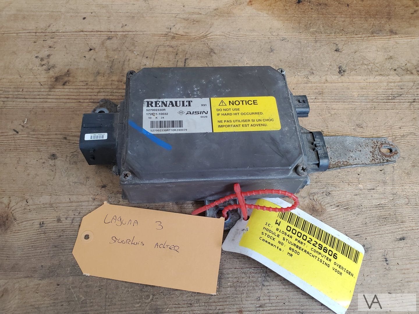 Renault Laguna 3 2007 -2015 stuurbekrachtiging module ACHTER, Renault, -, Utilisé, -