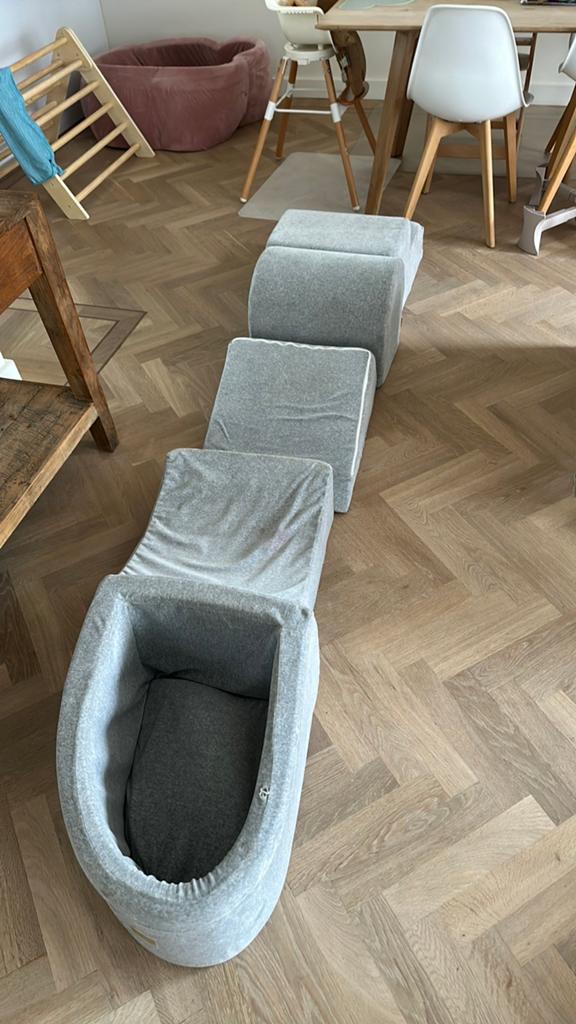 Kinderparcours in zachte foam, Ophalen, Gebruikt