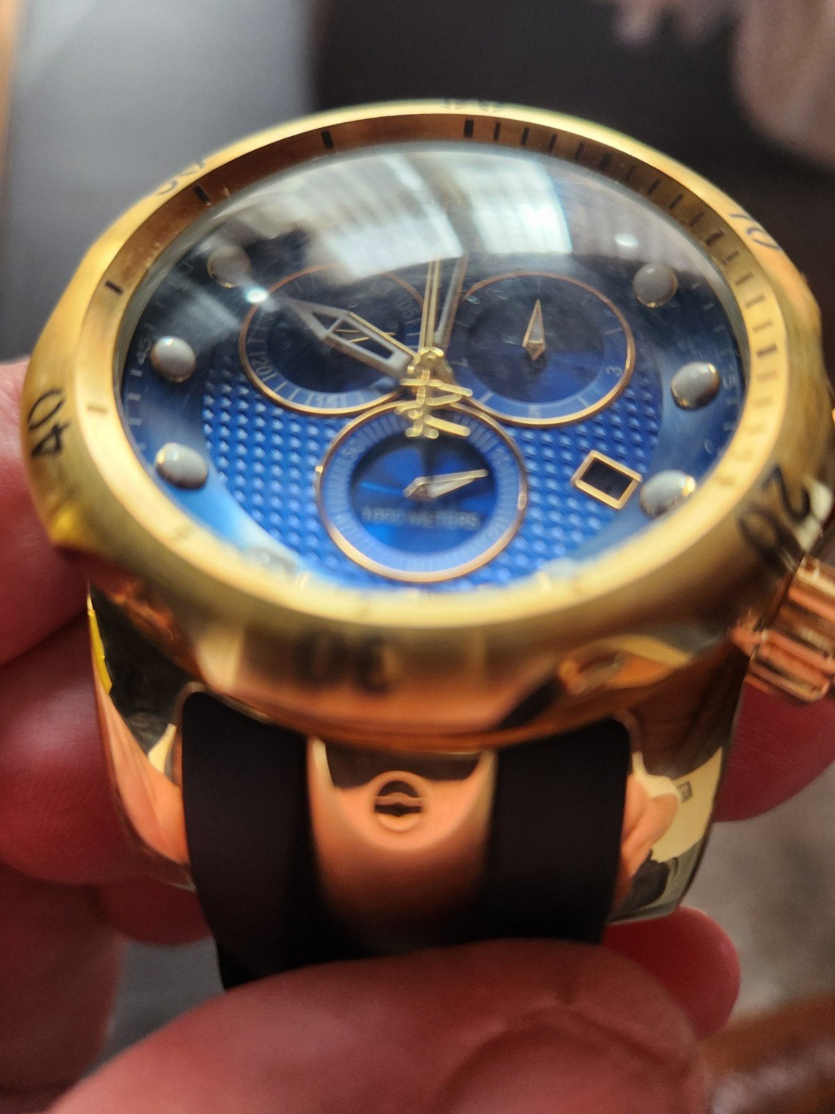 🤎🤎🤎 BELLE MONTRE INVICTA POUR HOMME, Enlèvement, Comme neuf, Montre-bracelet