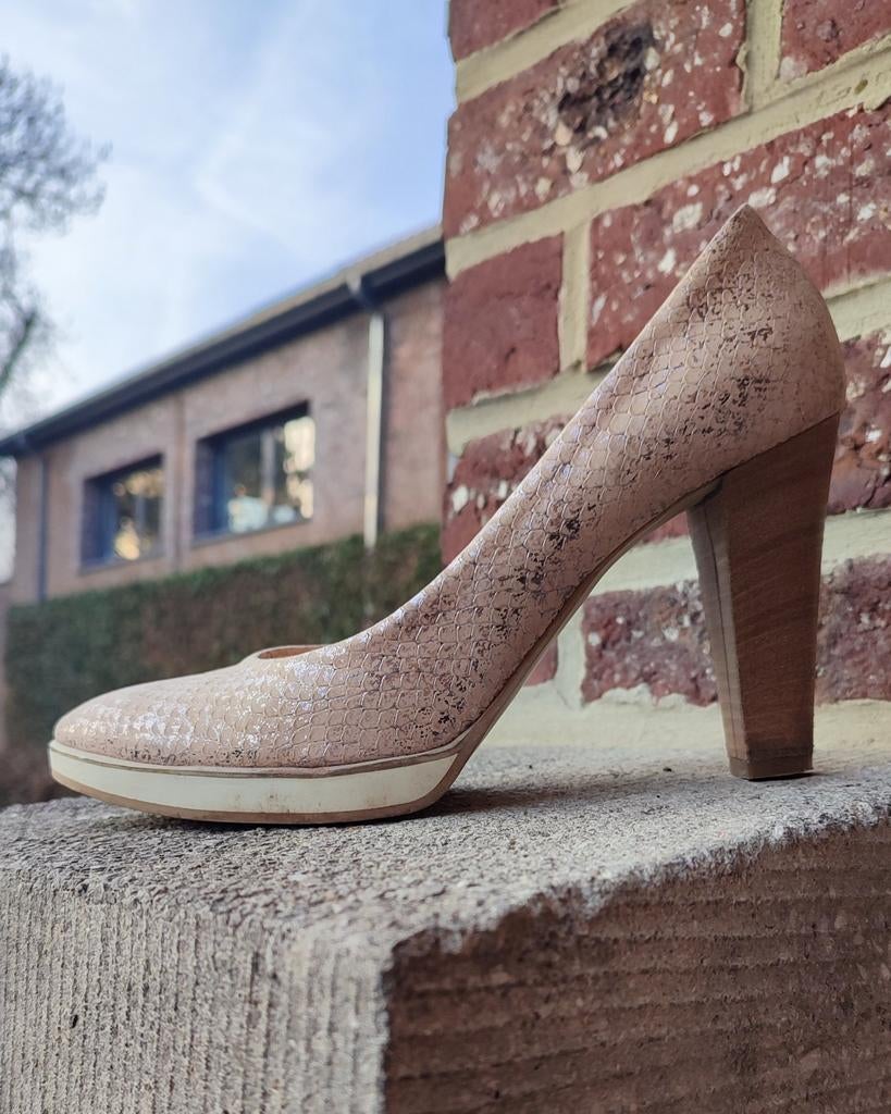 Damesschoenen, Kleding | Dames, Wit, Ophalen of Verzenden, Zo goed als nieuw, Dansschoenen