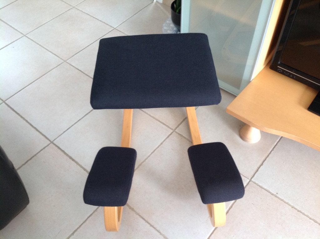 Fauteuil Stokke, coussins noirs, Enlèvement ou Envoi, Comme neuf, Chaise de bureau, Ergonomique