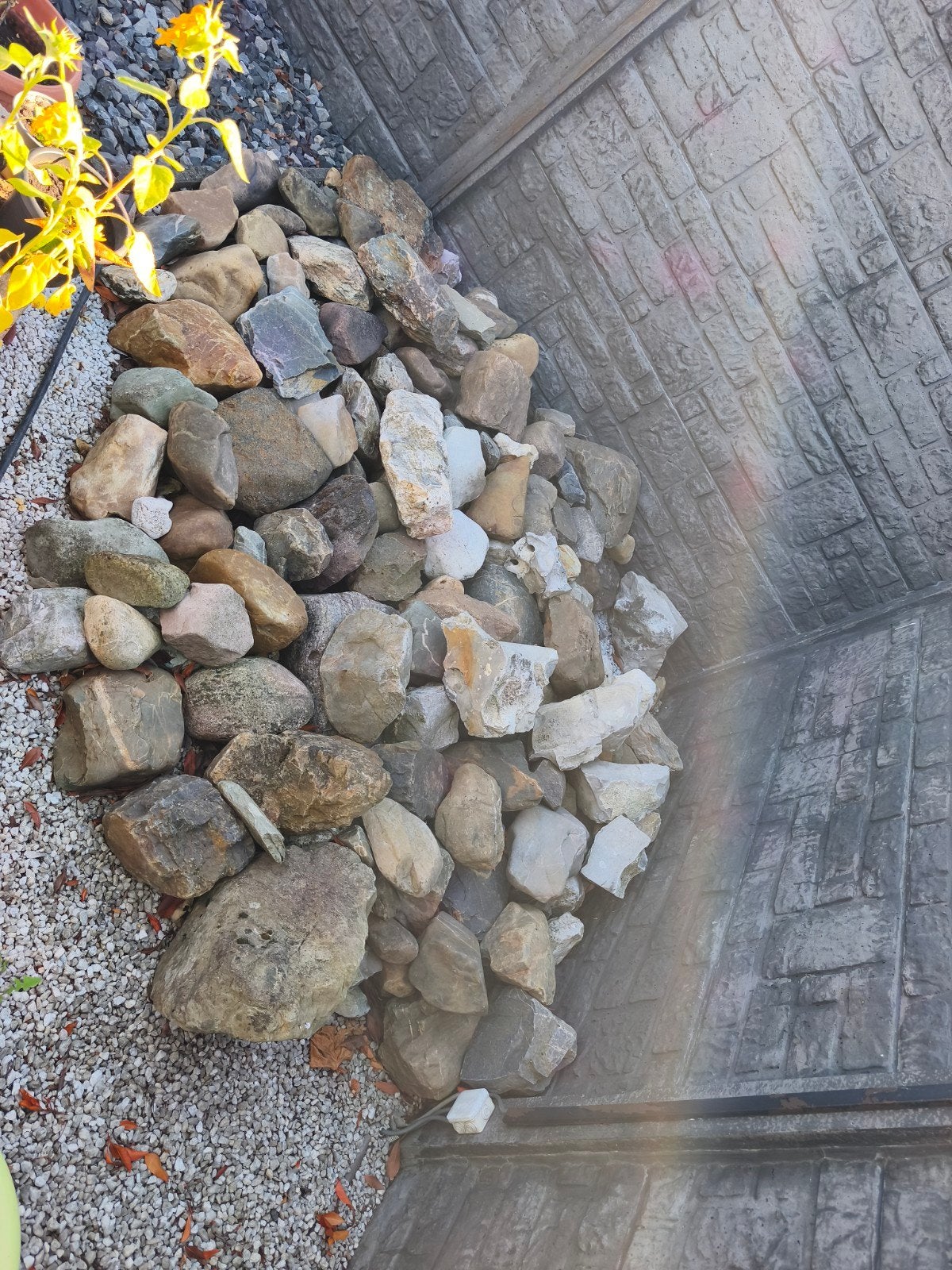 vijver stenen, Tuin en Terras, Grind, Keien en Split, Ophalen, Overige materialen