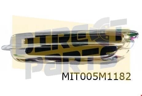 Mitsubishi ASX (6/10-4/15) grille voorscherm Rechts (chrome), -, Verzenden, -, Nieuw