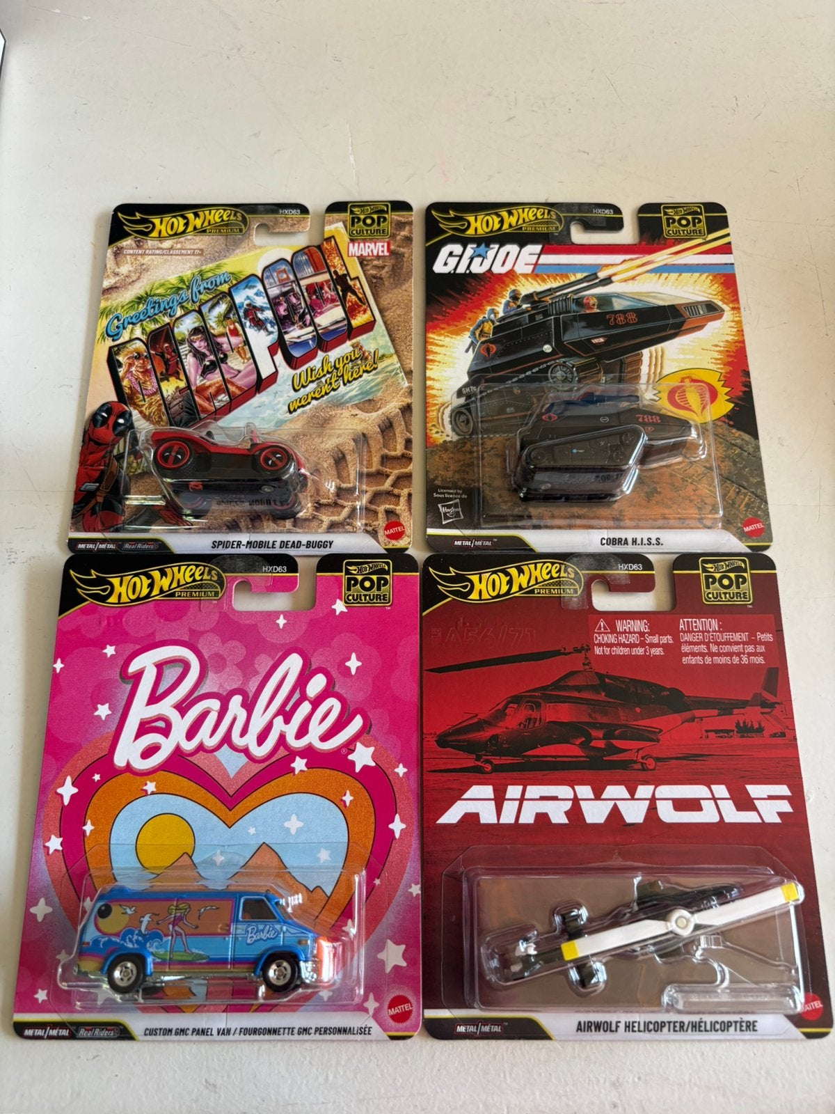 Hot wheels premium pop culture, Hobby en Vrije tijd, Ophalen, Zo goed als nieuw