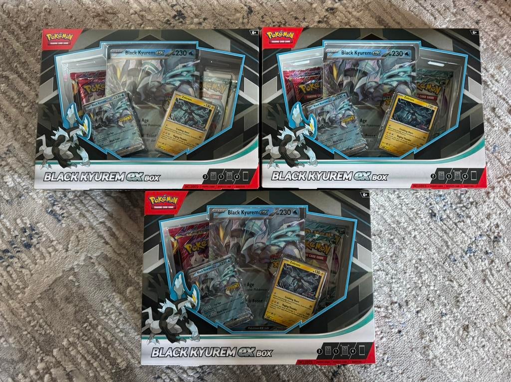 Coffret Kyurem Ex noir, Enlèvement ou Envoi, Neuf, Autres types, Foil