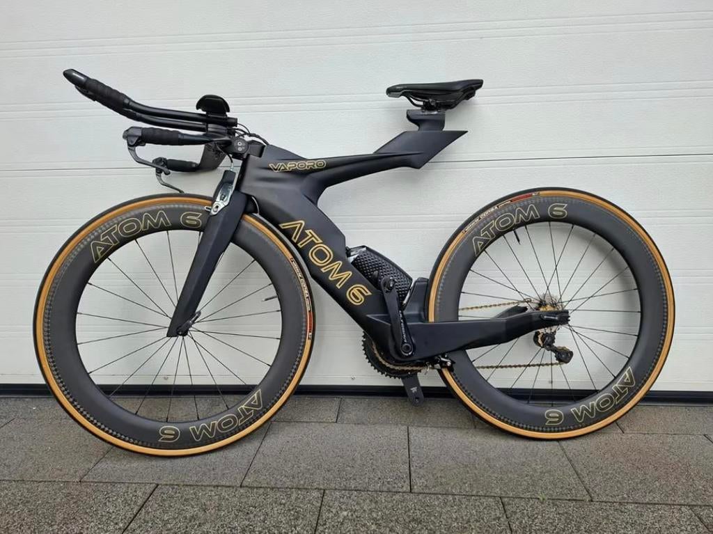 Custom made tijdritfiets  ‍️, Ophalen, Helm