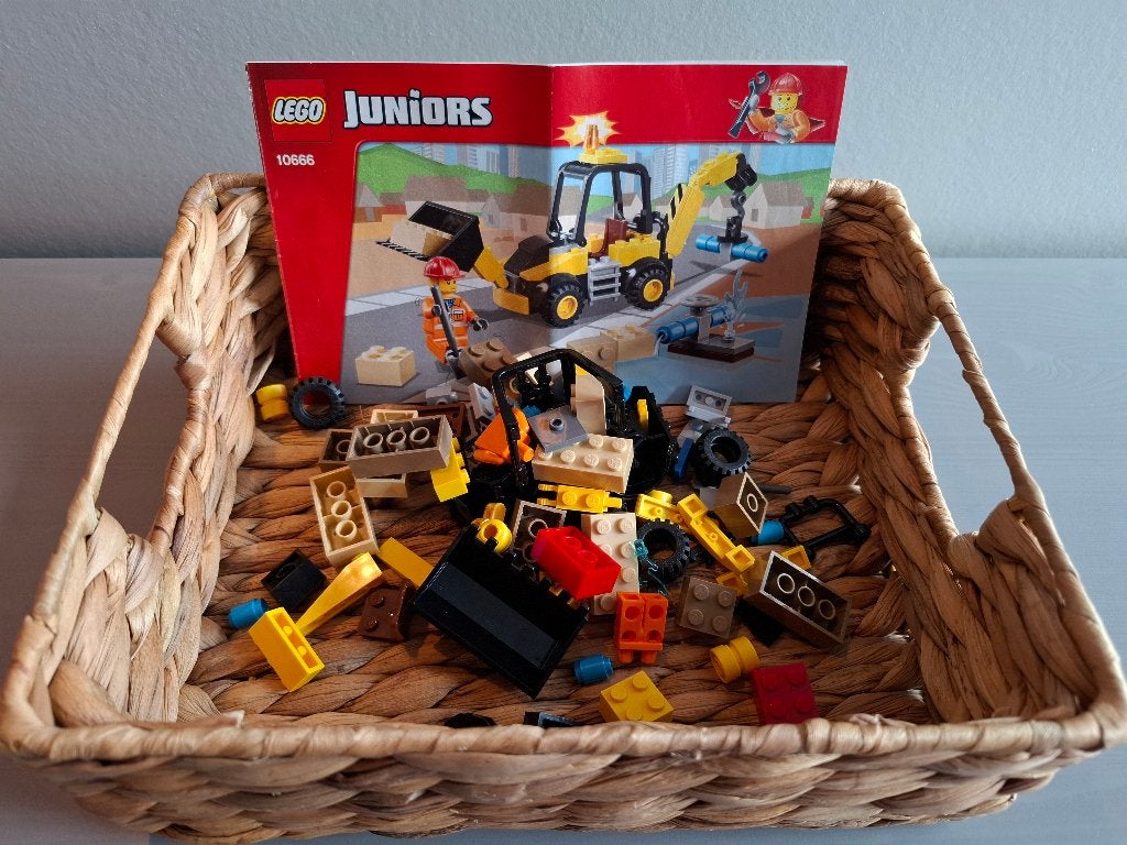 LEGO Juniors 10666 - Graafmachine, Kinderen en Baby's, Gebruikt, Overige thema's, Lego, Ophalen of Verzenden
