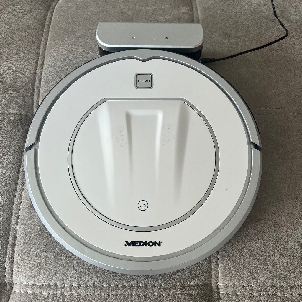 Robotstofzuiger Medion, Electroménager, Aspirateurs, Réservoir, Autres marques, Comme neuf, Fonctionnement silencieux