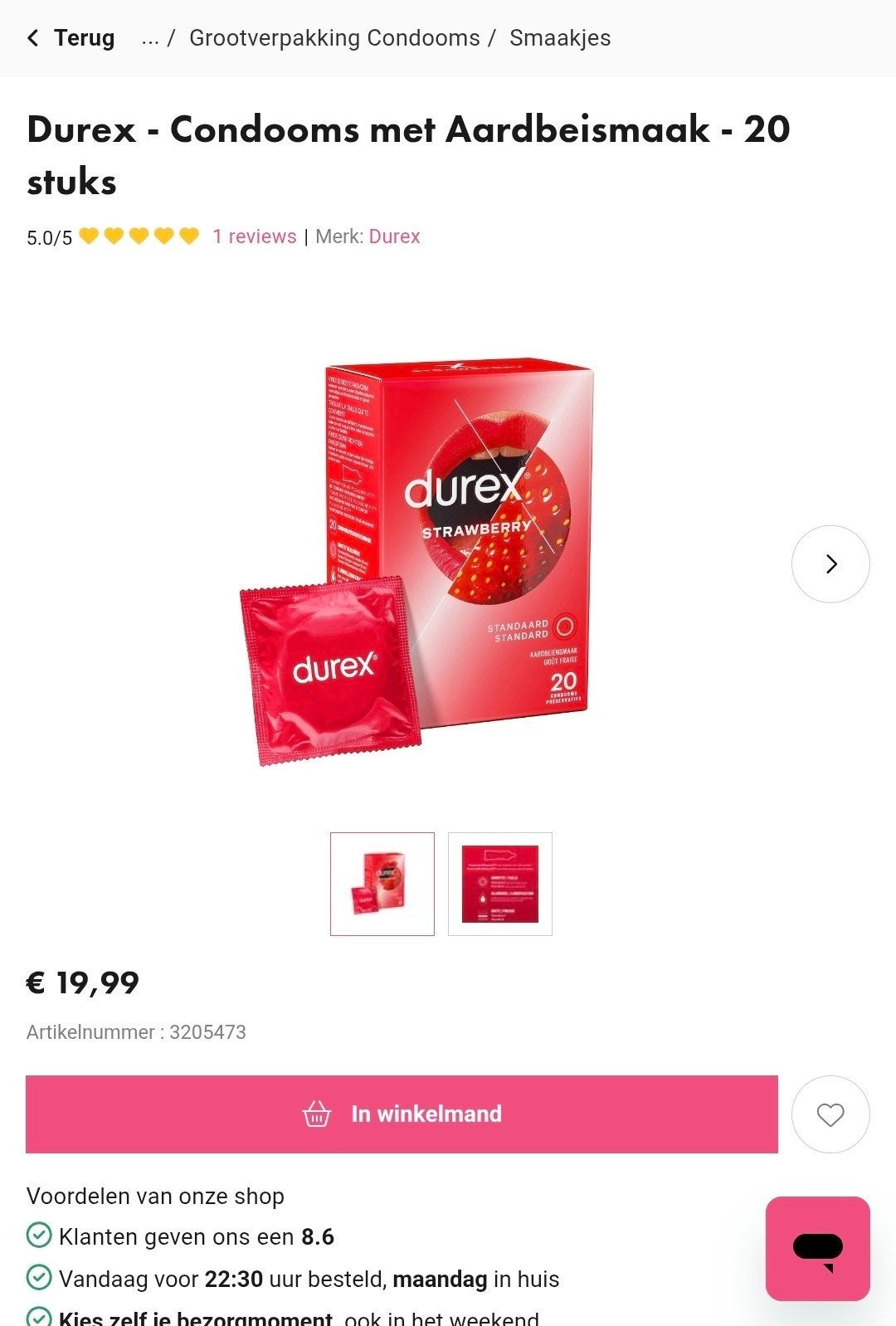 20x dozen Durex condooms, Ophalen of Verzenden