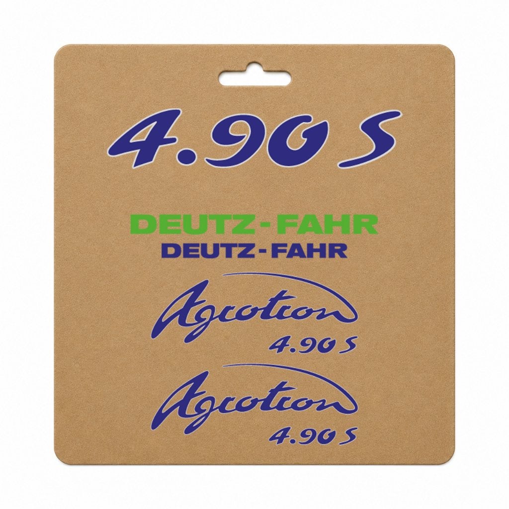 Autocollants de rechange Deutz Agrotron 4.90 - 4.95, Envoi
