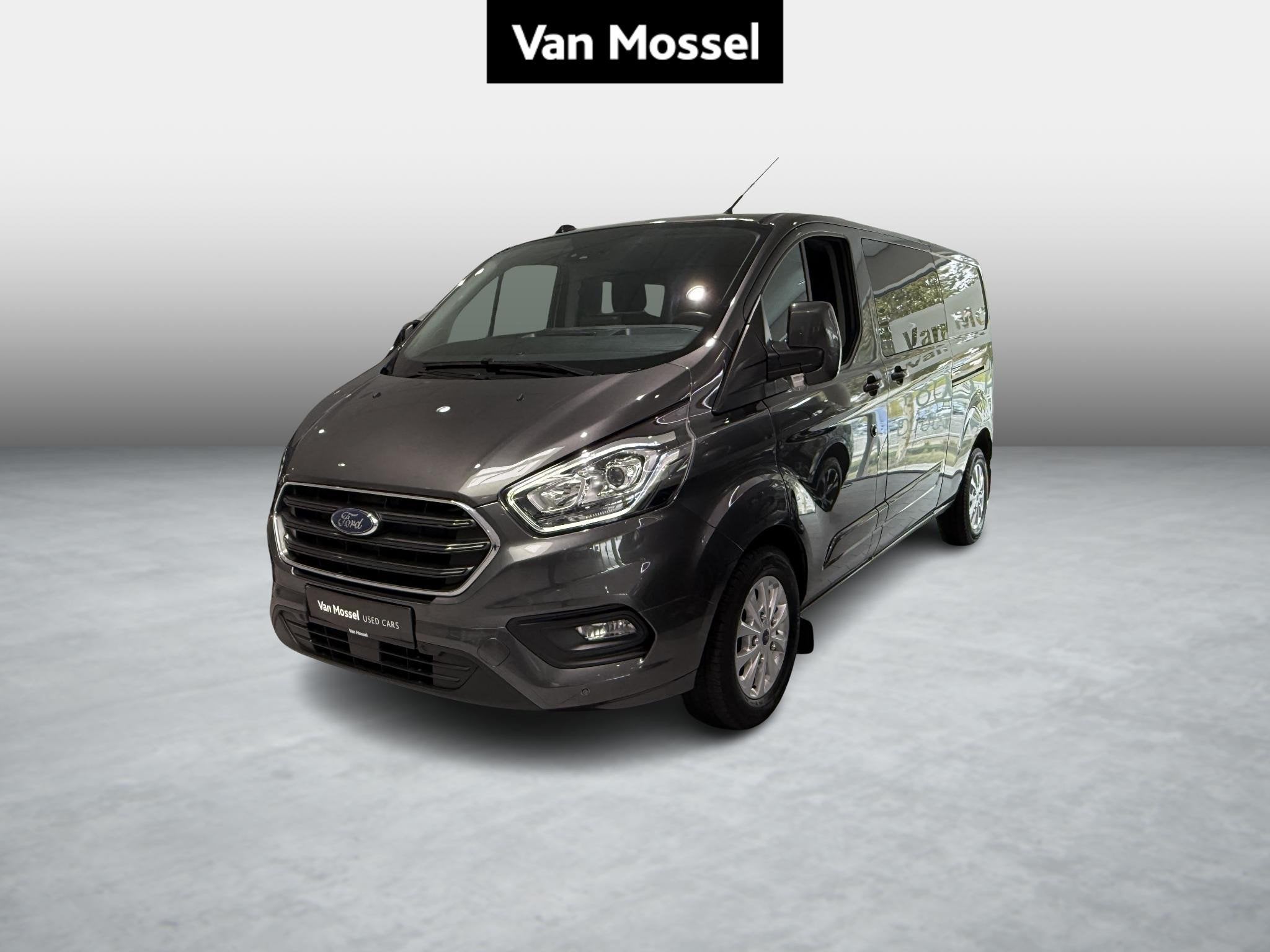 Ford Transit Custom 320L|170Pk|Automaat| DUBBEL CABINE|5zit, Stof, Gebruikt, 4 cilinders, 1850 kg