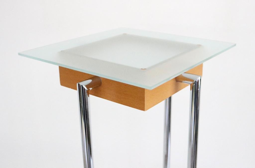 Postmoderne bijzettafel - Vintage pedestal jaren 80, Enlèvement, Comme neuf