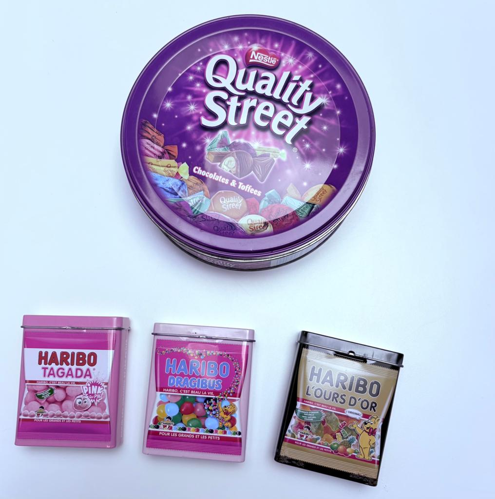 Straat- en Haribo-boxen van hoge kwaliteit, Ophalen of Verzenden, Gebruikt, Koek(jes)