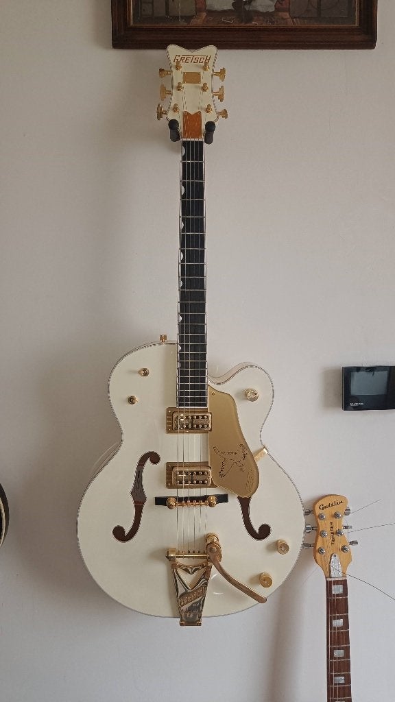 Gretsch G6136T-59VS White Falcon, Ophalen, Zo goed als nieuw, Hollow body, Overige merken