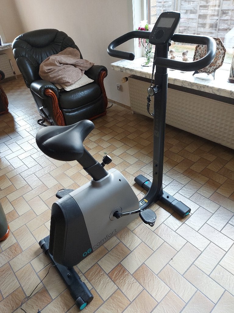 Hometrainer - merk Domyos, Enlèvement, Utilisé, Métal, Vélo d'appartement