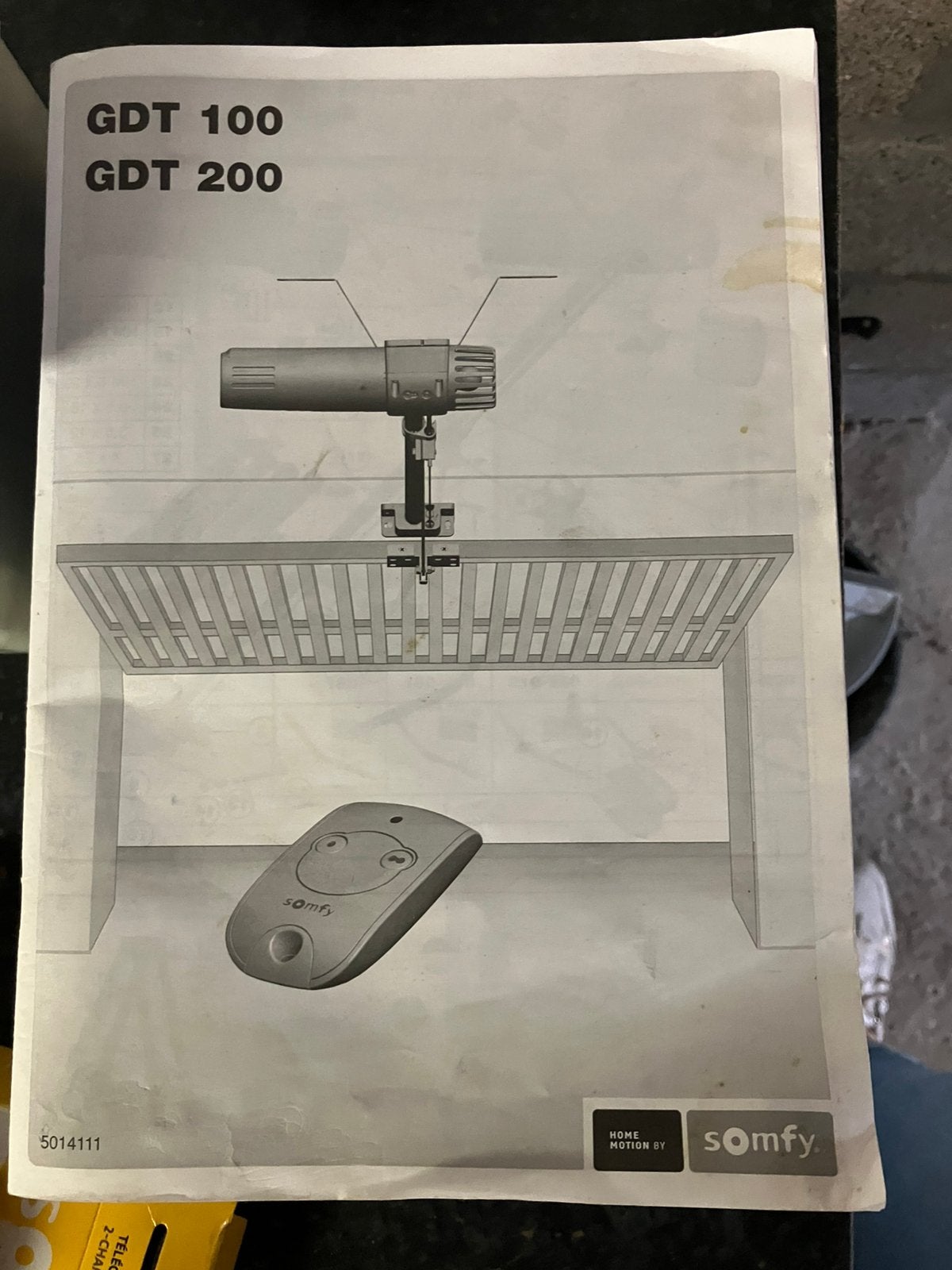 Garagepoortopener automatische, Enlèvement, Utilisé
