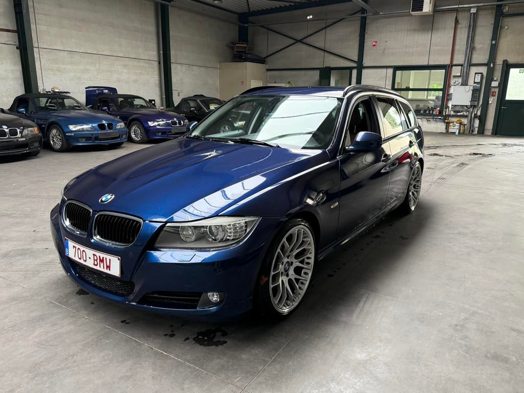 BMW 320d e91 M sportpakket, Auto's, Achterwielaandrijving, 1995 cc, 4 cilinders, Blauw