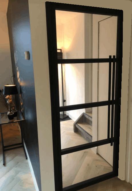 stompe industriele deur op maat gemaakt glas industrieel, Neuf, -, -, -