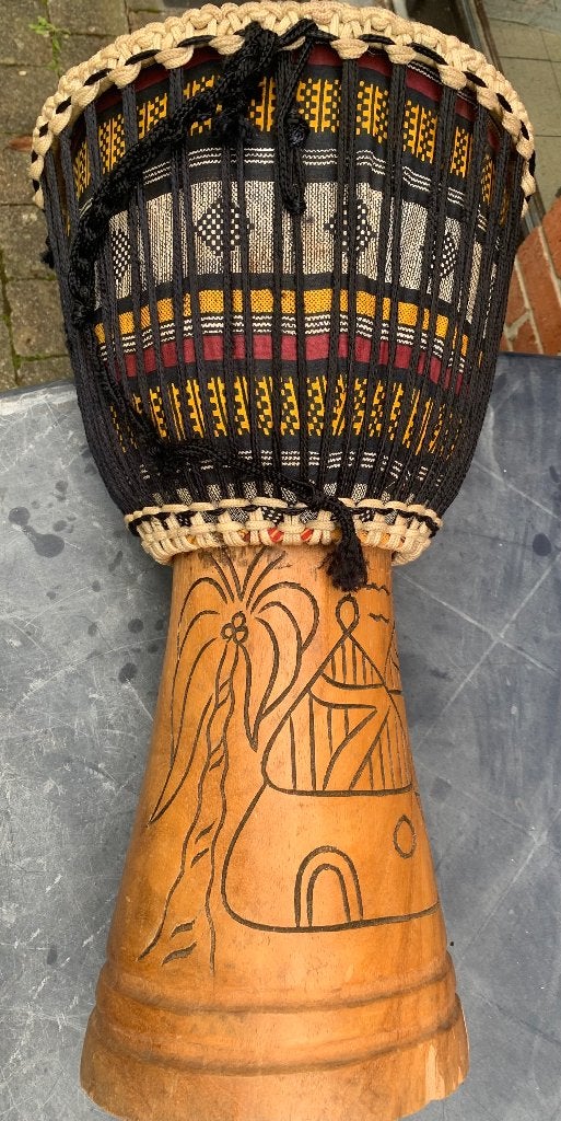 Djembe, Enlèvement, Comme neuf, Tambour