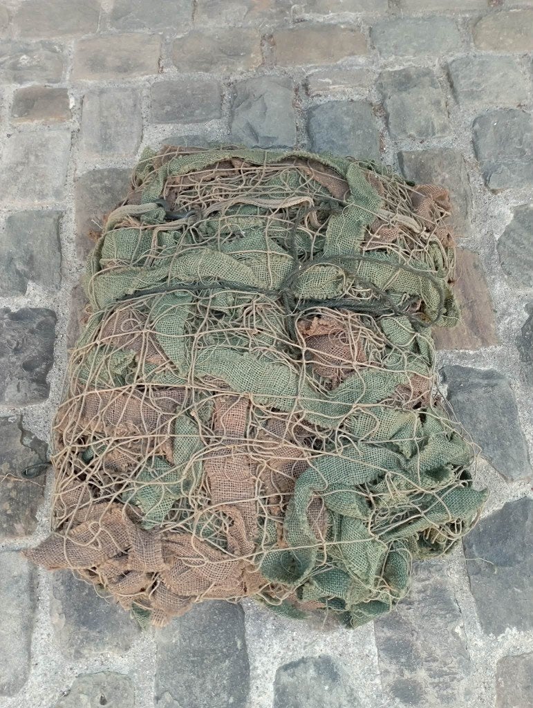 Filet camouflage US WW2, Collections, Objets militaires | Seconde Guerre mondiale, Envoi, Armée de terre, Autres types