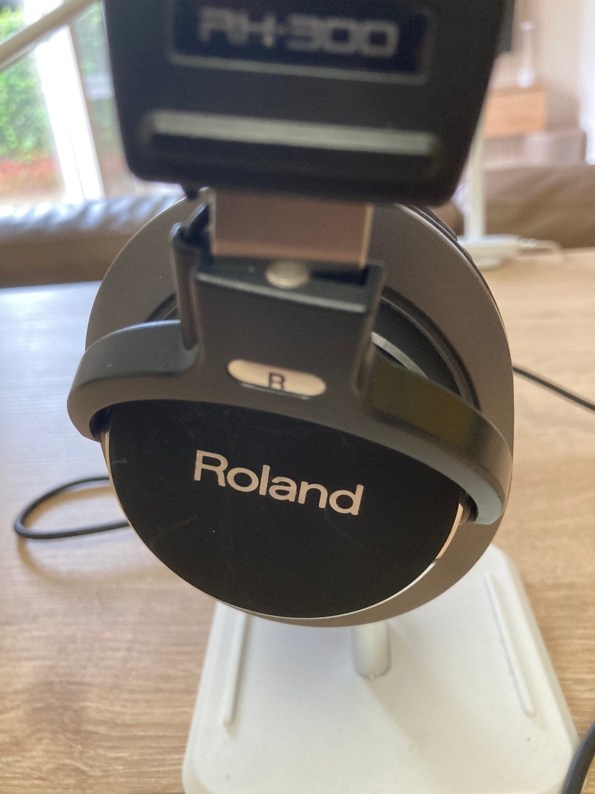 Roland RH300 hoofdtelefoon, Audio, Tv en Foto, Overige merken, Ophalen of Verzenden, Over-ear, Zwart