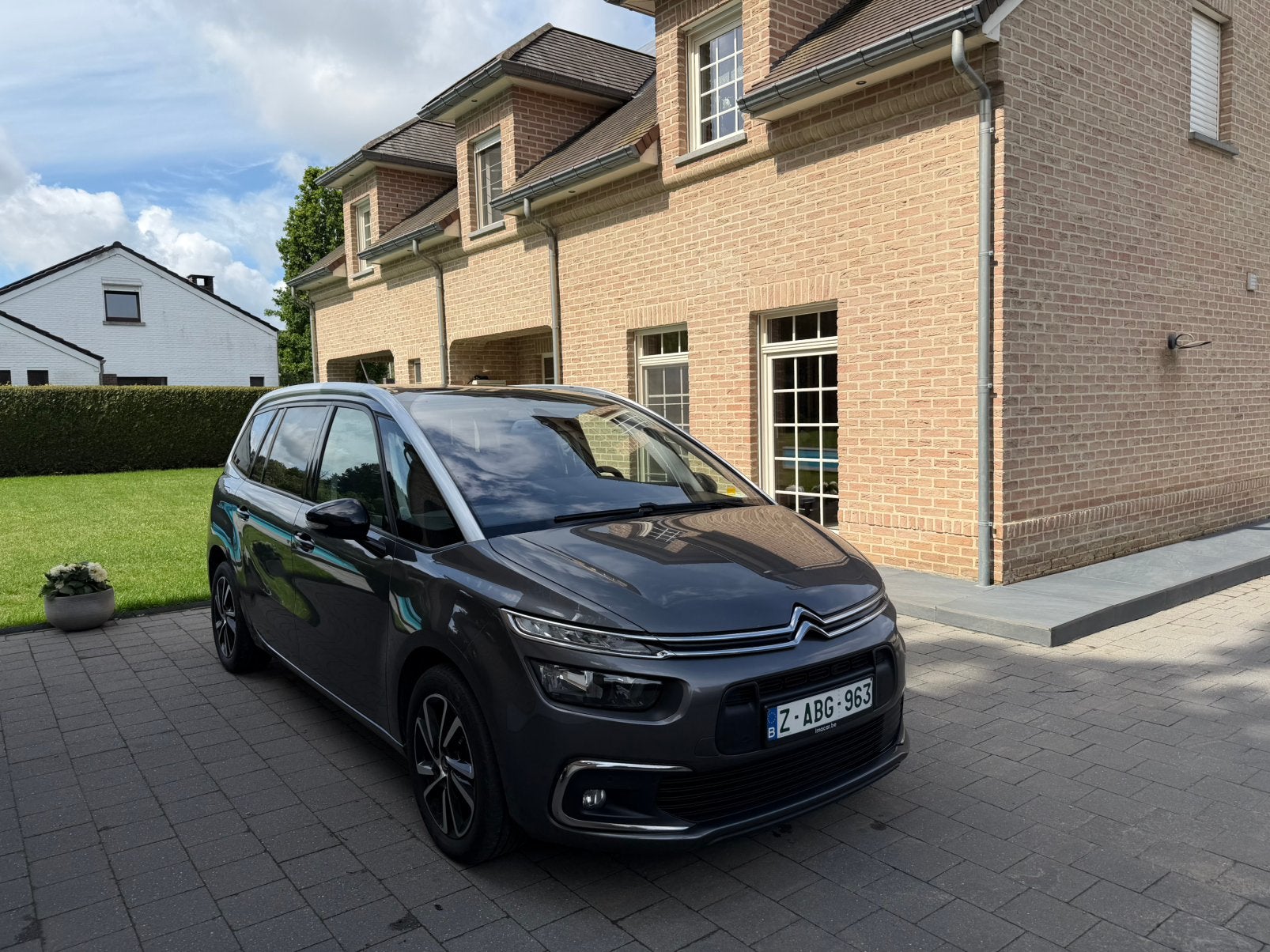 Citroen C4 Spacetourer 2.0 HDI Aut 2022 7plLeder/Pano/Camera, Auto's, Citroën, Monovolume, 4 cilinders, 7 zetels, Bedrijf