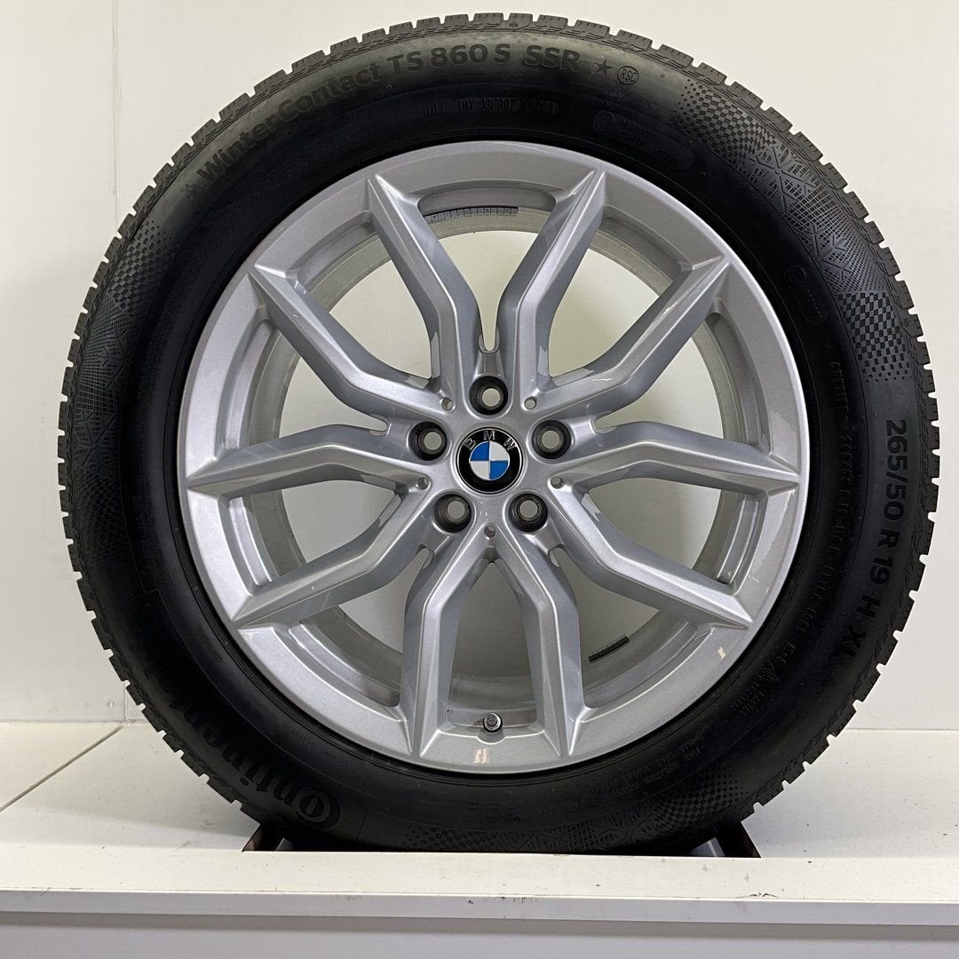 BMW X5 G05 EN X6 G06 SET VELGEN + WINTERBANDEN 19 INCH ORIG., Autos : Pièces & Accessoires, Pneus et Jantes, Pneus hiver, -, 19 pouces