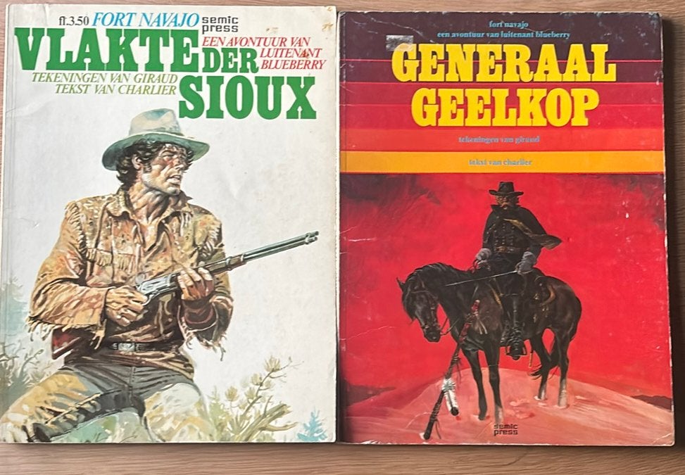 Blueberry : generaal geelkop en vlakte der Sioux, Ophalen of Verzenden, Gelezen