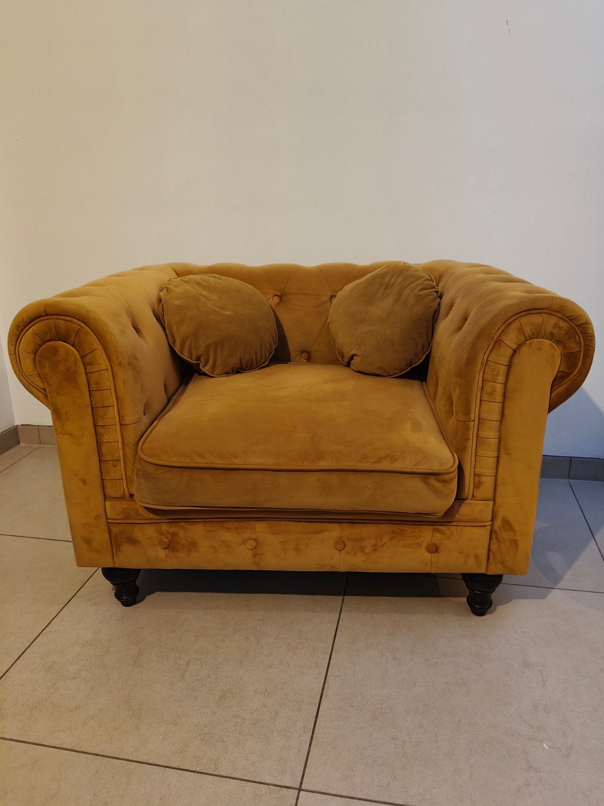 Fauteuil 1 personne avec coussin, Maison & Meubles, Enlèvement, Utilisé, Une personne