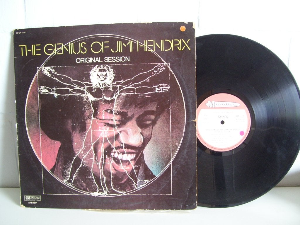 JIMI HENDRIX  the genius of jimi hendrix, Pressage original, Enlèvement ou Envoi, Utilisé, Blues rock