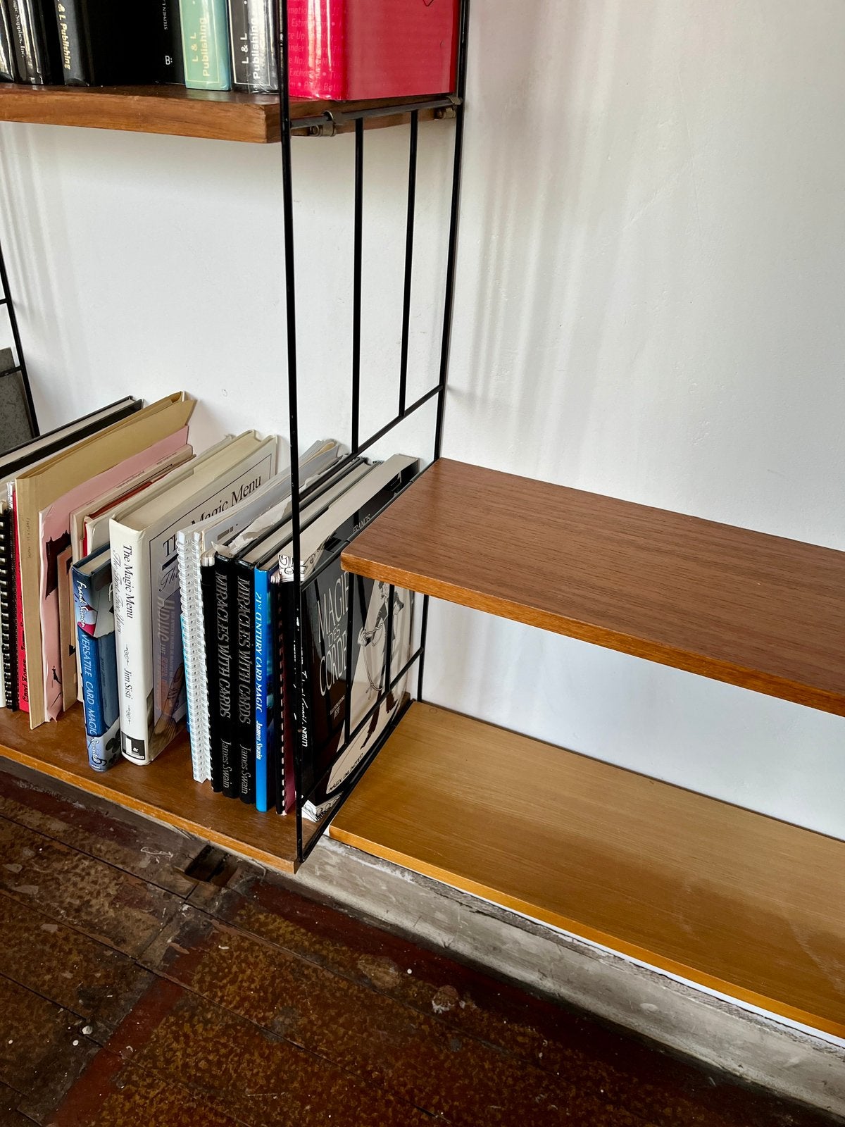 Étagère bibliothèque type string vintage, Maison & Meubles, Enlèvement, Utilisé