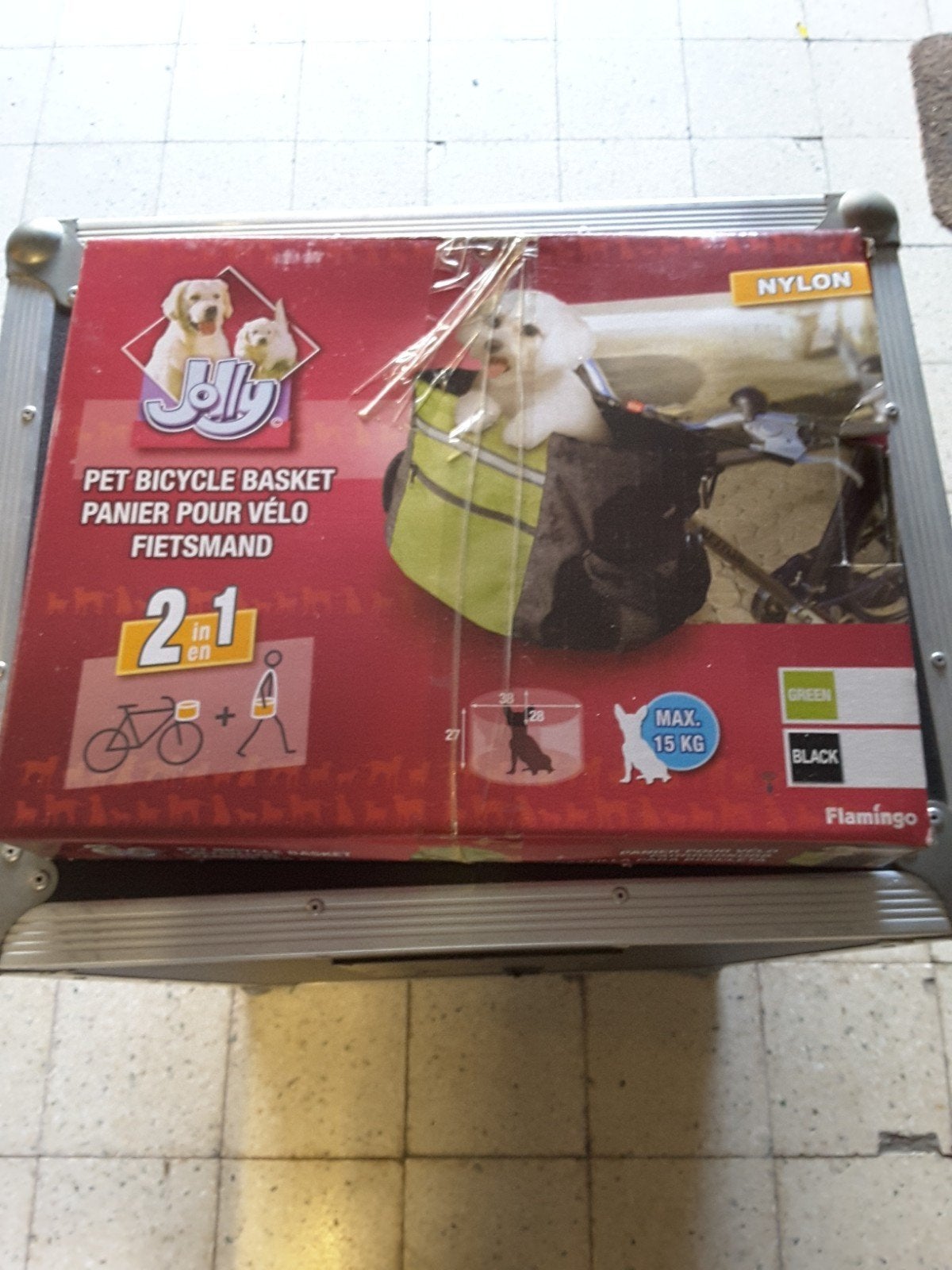 Fietsmand voor kleinere hondjes, Dieren en Toebehoren, Ophalen, Zo goed als nieuw