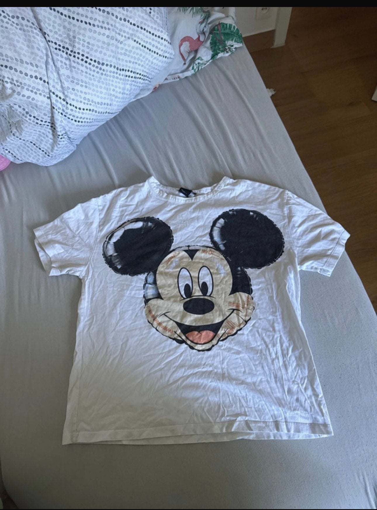 T-shirt Mickey Mouse, Manches courtes, Taille 38/40 (M), Enlèvement ou Envoi, Comme neuf