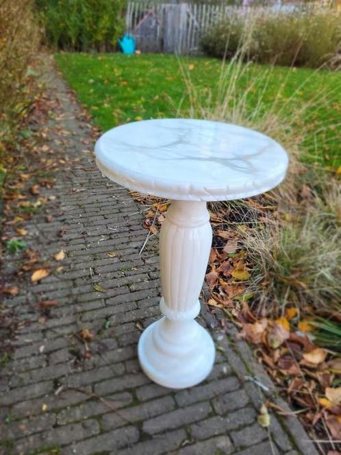 Vintage Bijzettafel Zuil Pilaar, Huis en Inrichting, Woonaccessoires | Zuilen en Pilaren, Ophalen