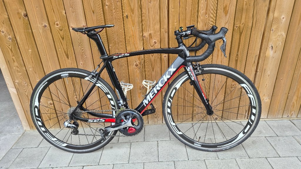 Racefiets Eddy Merckx EM-252 Mt 54, Fietsen en Brommers, Ophalen, Carbon
