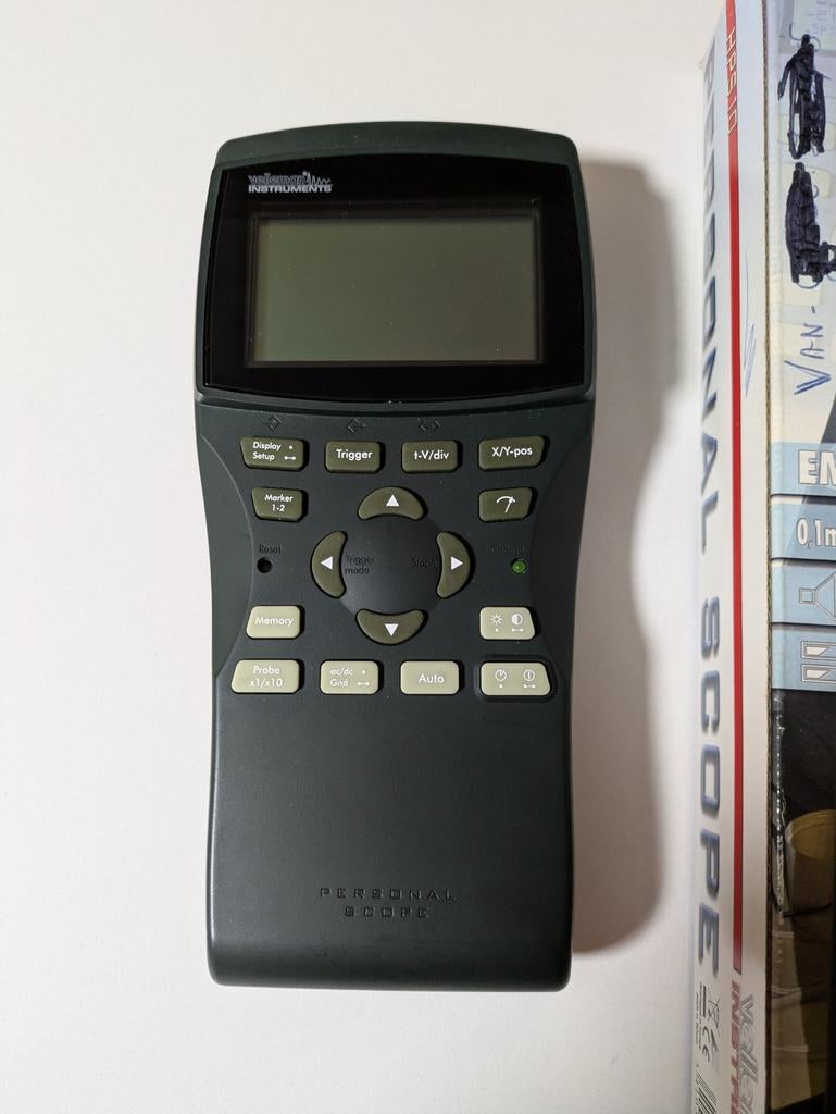 Oscilloscoop digitaal, Ophalen