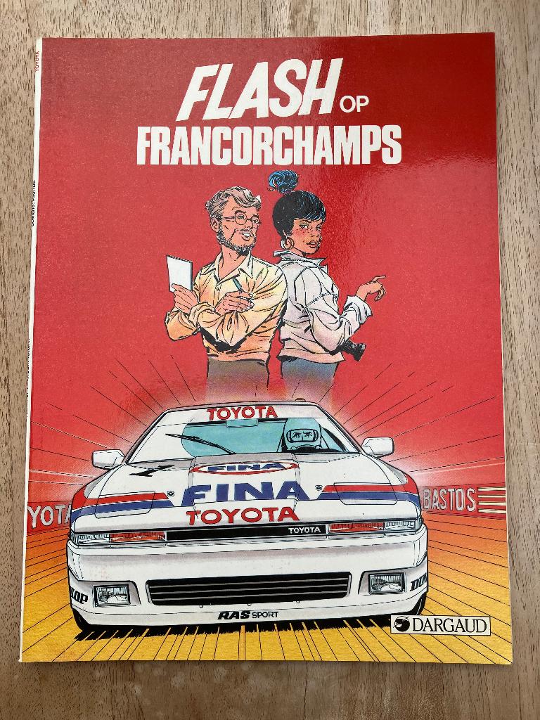 Flash op Francorchamps, Livres, Une BD, Enlèvement ou Envoi, Utilisé