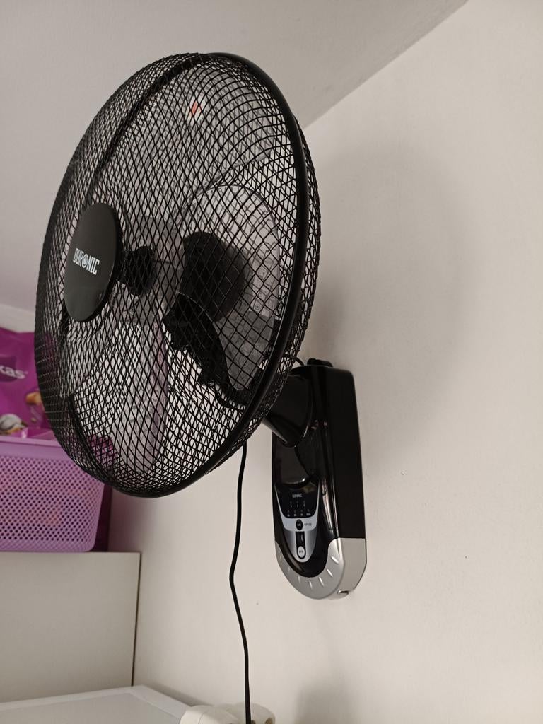 Muur ventilator met afstandsbediening, Ophalen, Afstandsbediening