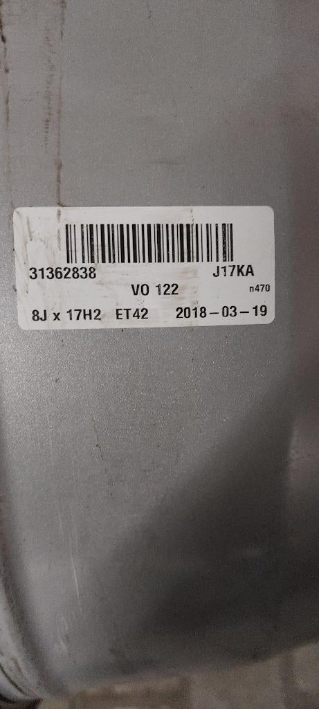 Velgen, Auto-onderdelen, Banden en Velgen, Ophalen, 17 inch, Velg(en)