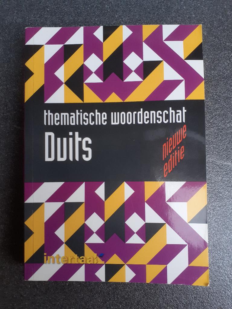 Thematische woordenschat Duits, Boeken, Ophalen of Verzenden, Nieuw, Niet van toepassing