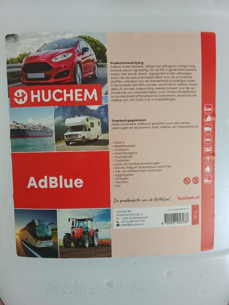 Ad blue, Enlèvement, Neuf