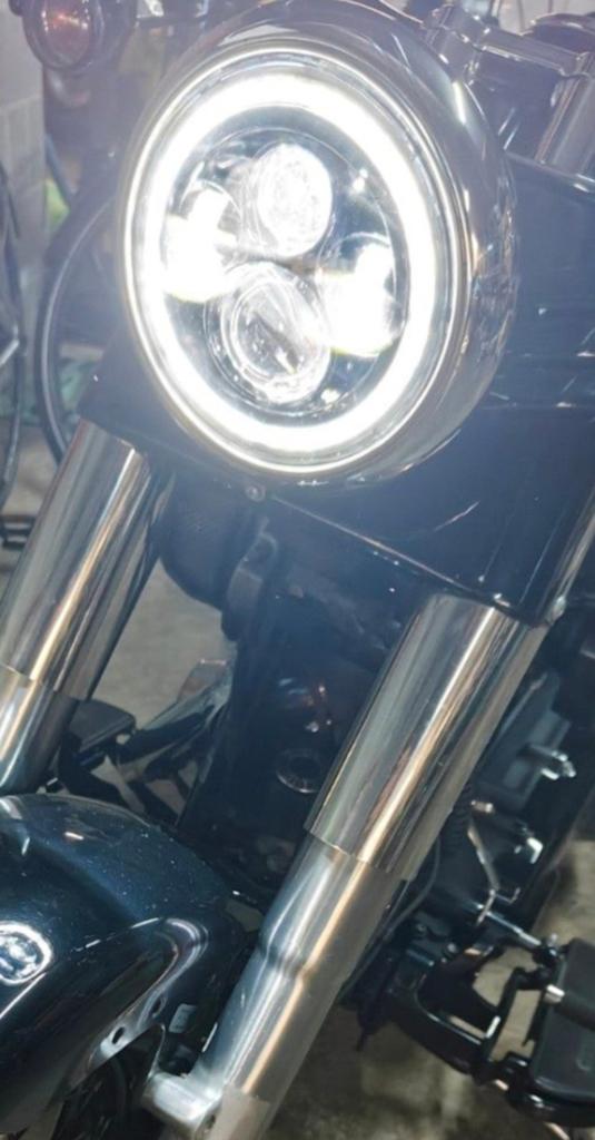 LED koplamp optiek Harley, Enlèvement