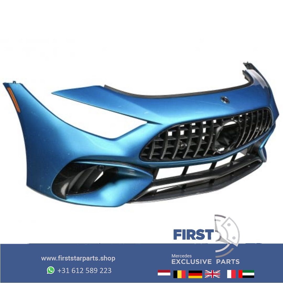 W232 R232 SL AMG BUMPER COMPLEET A2328858300 PRRFORMANCE PAC, Gebruikt, -, Voor, Ophalen of Verzenden