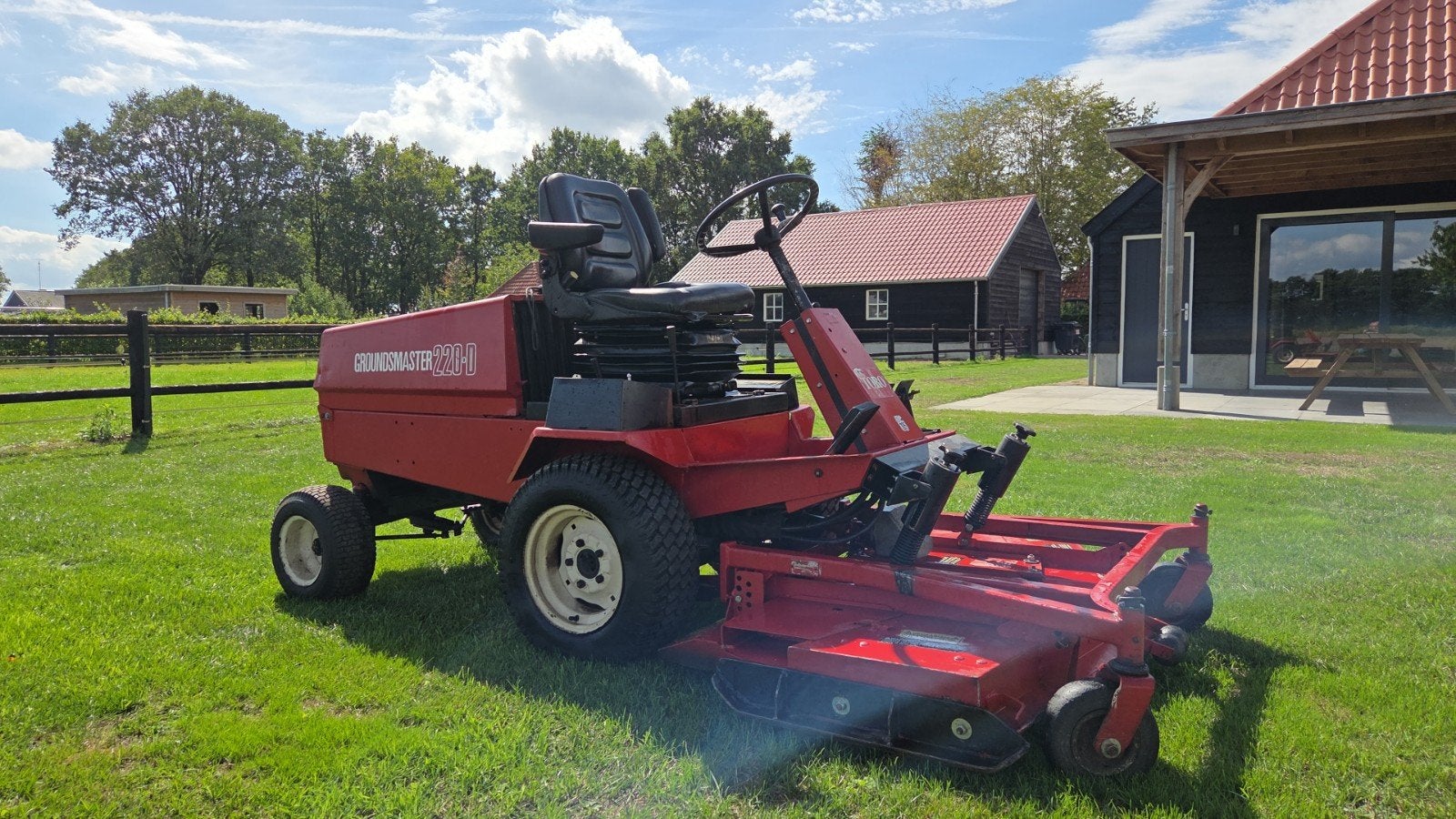 toro groundmaster 220-d, Tuin en Terras, Ophalen